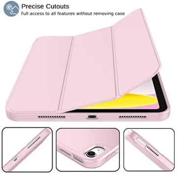 Stylish iMieet iPad 10th Gen Case with Pencil Holder