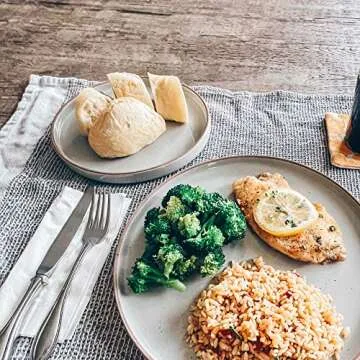 Mora Ceramic Plates Set - Durable & Elegant For All Meals