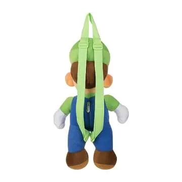Bioworld Boys' Classic Mario Luigi Backpack for Kids