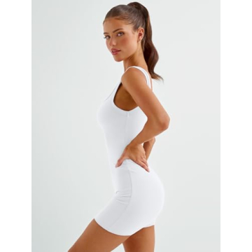 AUTOMET Women's Sexy Bodysuit Stylish Summer Jumpsuit