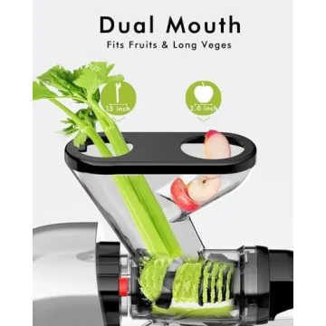 SiFENE Cold Press Juicer - Easy, Nutritious Juicing