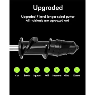 SiFENE Cold Press Juicer - Easy, Nutritious Juicing