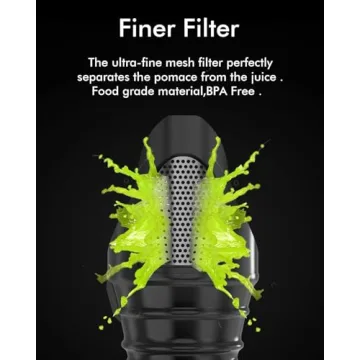 SiFENE Cold Press Juicer - Easy, Nutritious Juicing