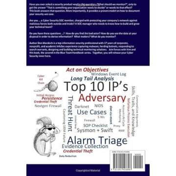 Blue Team Handbook: SOC, SIEM, and Threat Hunting (V1.02): A Condensed Guide for the Security Operations Team and Threat Hunter