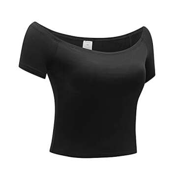 Stylish OThread & Co. Off Shoulder Women's Crop Top