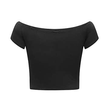 Stylish OThread & Co. Off Shoulder Women's Crop Top