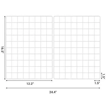 SONGMICS Wall Grid Photo Display Set for Creative Decor
