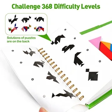 USATDD Travel Tangram Puzzle for Kids and Adults