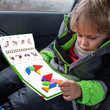 USATDD Travel Tangram Puzzle for Kids and Adults