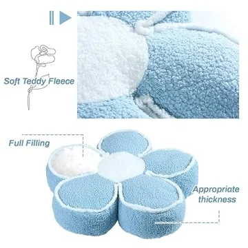 Cute Sioloc Flower Pillow for Home Decor and Comfort