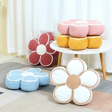 Cute Sioloc Flower Pillow for Home Decor and Comfort