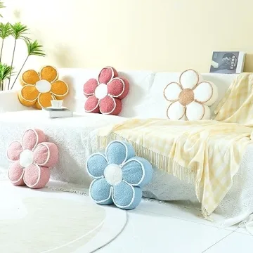 Cute Sioloc Flower Pillow for Home Decor and Comfort