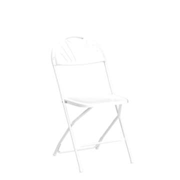 Emma + Oliver Folding Chairs Pack for Events - 650 lb