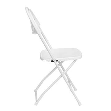 Emma + Oliver Folding Chairs Pack for Events - 650 lb