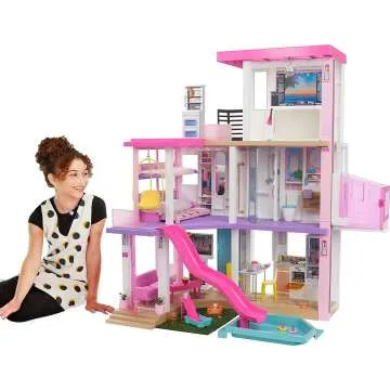 Barbie Dreamhouse Playset with Accessories & Lights
