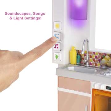 Barbie Dreamhouse Playset with Accessories & Lights