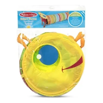 Melissa & Doug Giddy Buggy Crawl-Through Tunnel for Kids