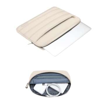MOSISO 15-15.6 inch Laptop Sleeve Compatible with MacBook Pro