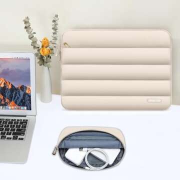 MOSISO 15-15.6 inch Laptop Sleeve Compatible with MacBook Pro