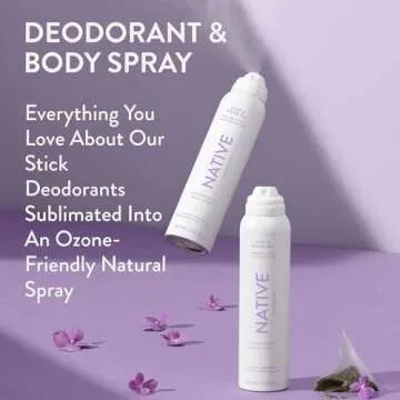 Native Deodorant & Body Spray Contains Naturally Derived Ingredients | Deodorant for Women and Men, ...