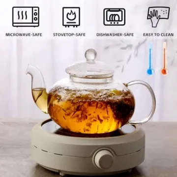 Elegant Glass Teapot Set for Tea Lovers and Gifting