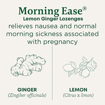 Organic Morning Ease Lozenges for Nausea Relief