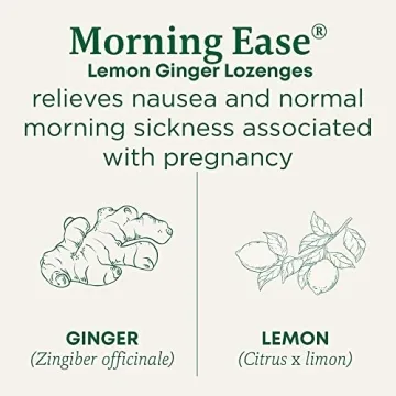 Organic Morning Ease Lozenges for Nausea Relief