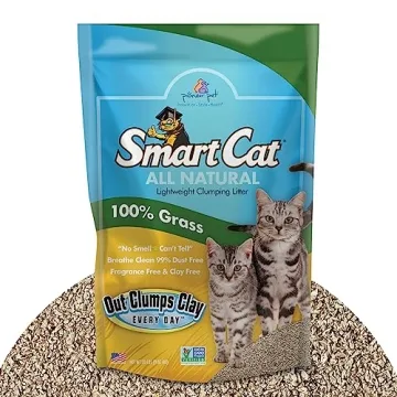 SmartCat All Natural Clumping Cat Litter, Lightweight, Eco-Friendly, 20 Pound