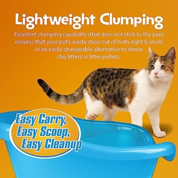 SmartCat All Natural Clumping Cat Litter 20 Pound Eco-Friendly