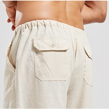 Stylish Men's Casual Beach Pants for Summer Comfort
