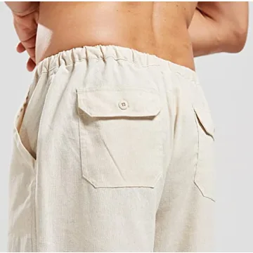 Stylish Men's Casual Beach Pants for Summer Comfort
