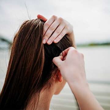 200 Pieces Bobby Pins Hair Styling Pins Assorted Size Hair Pins with Clear Storage Box, Black and Brown