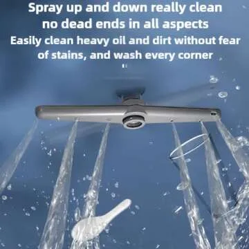 Compact Tabletop Dishwasher with 5 Cleaning Modes