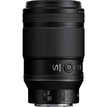 Nikon NIKKOR Z MC 105mm f/2.8 VR S | Professional macro prime lens for Z series mirrorless cameras | Nikon USA Model