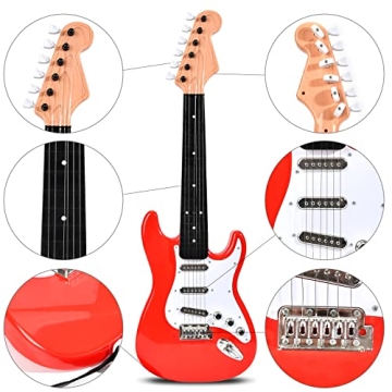 Guitar Toy for Kids 26 Inch Portable Musical Instrument