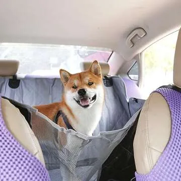 Waterproof Dog Car Seat Cover - Durable Hammock Design