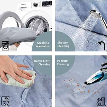 Dog Seat Cover Car Seat Cover for Pets 100%Waterproof Pet Seat Cover Hammock 600D Oxford Fabric Heavy Duty Scratch Proof Nonslip Durable Soft Pet Back Seat Covers for Cars Trucks and SUVs