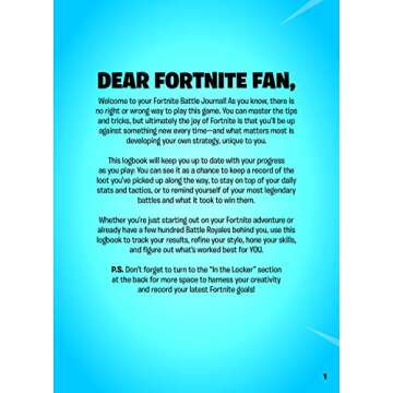 FORTNITE (Official): Battle Journal (Official Fortnite Books)