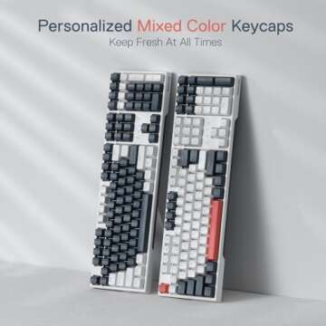 Redragon K668 RGB Gaming Keyboard with Hot-Swappable Switches