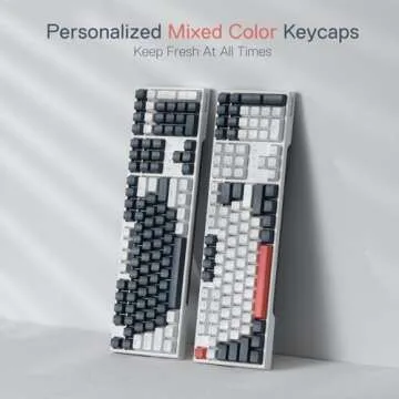 Redragon K668 RGB Gaming Keyboard with Hot-Swappable Switches