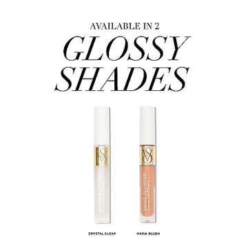 Victoria's Secret Shine Extreme Lip Plumper in Crystal Clear, Plumping Gloss for Women with Marine Collagen Microspheres