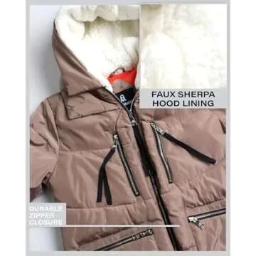 Steve Madden Women's Insulated Puffer Coat for Style & Warmth