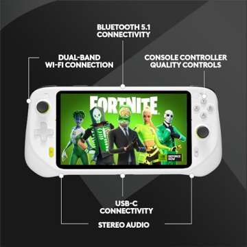 Logitech G Cloud Gaming Handheld + Official Carrying Case Bundle