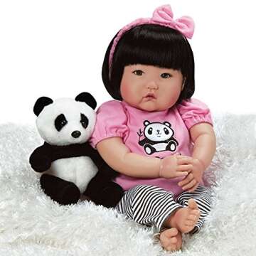 Paradise Galleries Asian Realistic Reborn Baby Doll - 20-Inch Designer Doll by Ping Lau