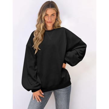 UEU Women's Oversized Sweatshirt - Casual Comfort Top