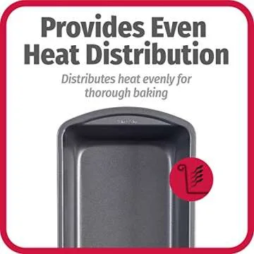 GoodCook Everyday Non-Stick 9” x 5” Bread Loaf Pan – Loaf Bread Pan for Baking, Steel Bread Baking Supplies, Baking Pans for Meatloaf, Breads, Cakes, Brownies, Lasagnas, Casseroles