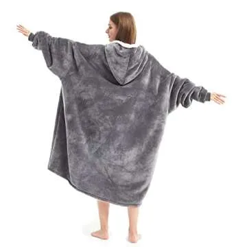 Cozystar Wearable Blanket Hoodie for Pets and Adults