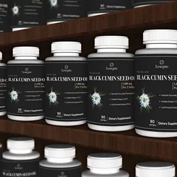 Sunergetic Black Cumin Seed Oil Softgels - 1000mg