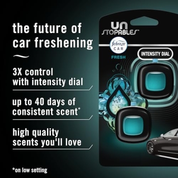 Febreze Car Freshener - Unstopables Vent Clips Pack
