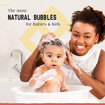 Alaffia Kids Bubble Bath Coconut Strawberry - Gentle & Fun